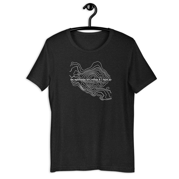 Mountains are Calling Unisex t-shirt