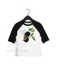 Let it Snow Woolly Worm Raglan