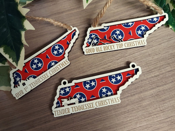 Tennessee Christmas Ornament